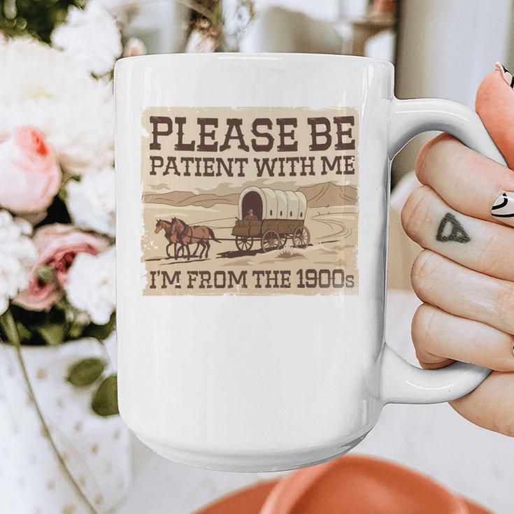 Boomer Millennial Please Be Patient I'm From The 1900s Graphic Print Coffee Mug Boomer Millennial Please Be Patient I'm From The 1900s Graphic Print Coffee Mug