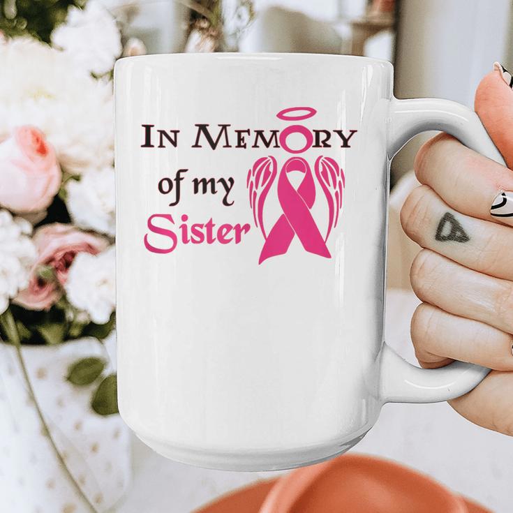 Breast Cancer Walk In Memory Of My Sister Graphic Print Coffee Mug Breast Cancer Walk In Memory Of My Sister Graphic Print Coffee Mug
