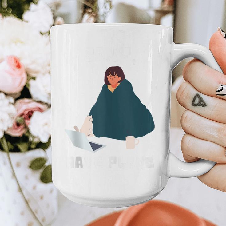 Can't Have Plans Introvert Staying Home Graphic Print Coffee Mug Can't Have Plans Introvert Staying Home Graphic Print Coffee Mug