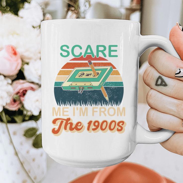You Can't Scare Me I'm From The 1900s Retro Vintage Premium Tri-Blend Graphic Print Coffee Mug You Can't Scare Me I'm From The 1900s Retro Vintage Premium Tri-Blend Graphic Print Coffee Mug