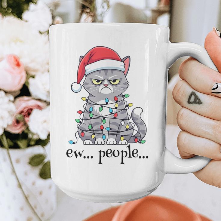 Cat Ew People Adult Humor Introvert Anti-Social Graphic Print Coffee Mug Cat Ew People Adult Humor Introvert Anti-Social Graphic Print Coffee Mug