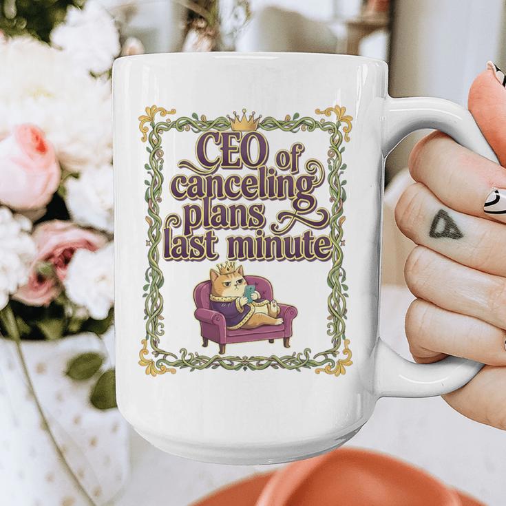 CEO Of Canceling Plans Flake Introvert Friend Premium Tri-Blend Graphic Print Coffee Mug CEO Of Canceling Plans Flake Introvert Friend Premium Tri-Blend Graphic Print Coffee Mug