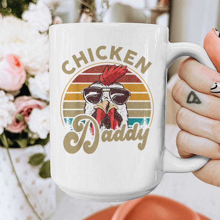 Chicken-Shirt Rooster Daddy Vintage Farmer Dad Father Graphic Print Coffee Mug Chicken-Shirt Rooster Daddy Vintage Farmer Dad Father Graphic Print Coffee Mug