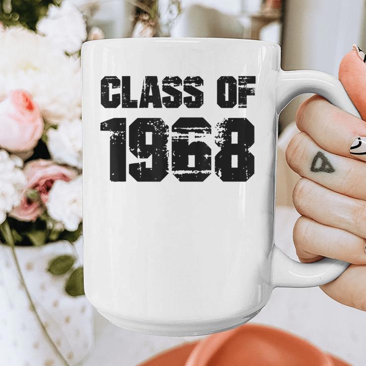 Class Of 1968 High School College Graduation Reunion Graphic Print Coffee Mug