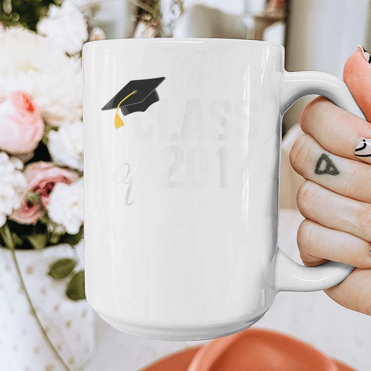 Class Of 2017 Senior Graduation Graphic Print Coffee Mug