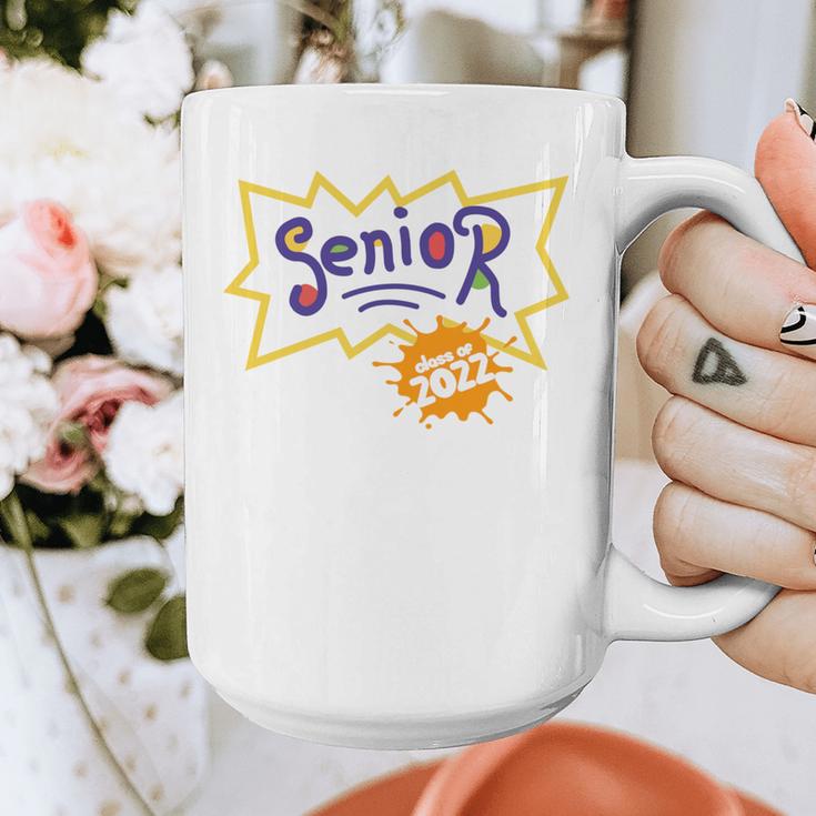 Class Of 2022 Senior Year 90's TV Style Graduation For Grad Graphic Print Coffee Mug