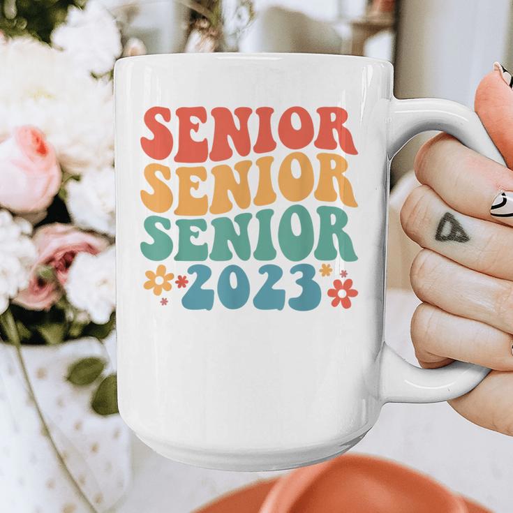 Class Of 2023 Senior 2023 Graduation Retro Seniors Graphic Print Coffee Mug
