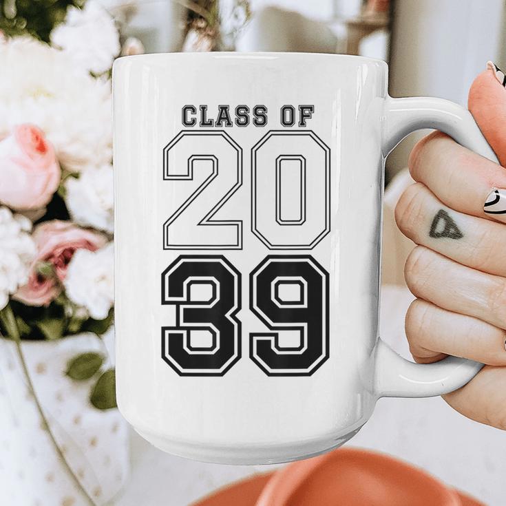 Class Of 2039 Blue Graduation Senior Student Tee Graphic Print Coffee Mug