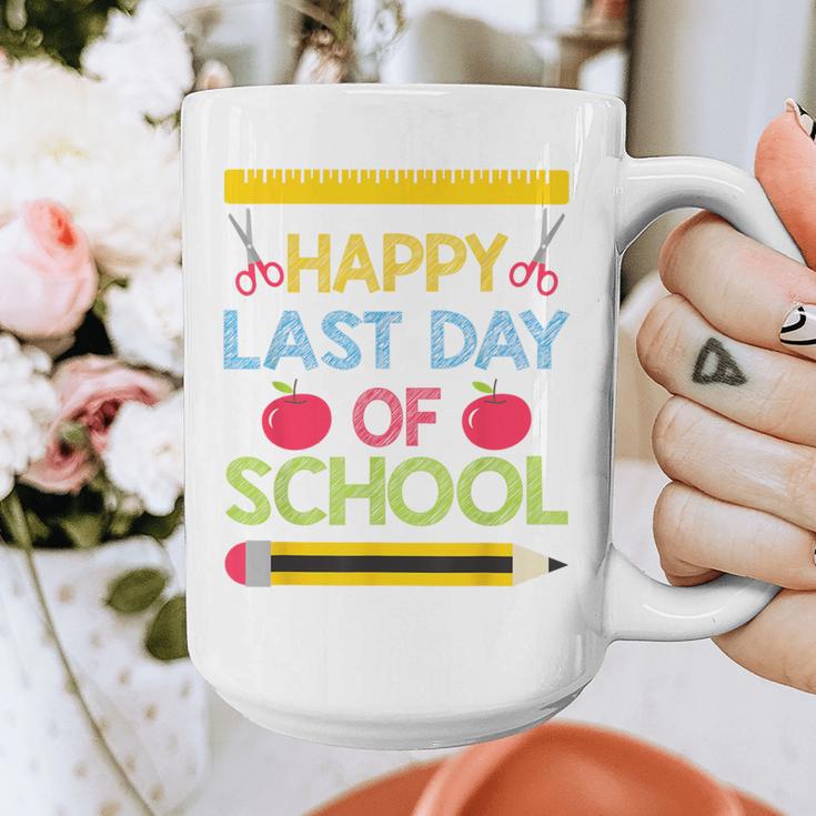 Cool Stylish Happy Last Day Of School Shirt Graduation Graphic Print Coffee Mug