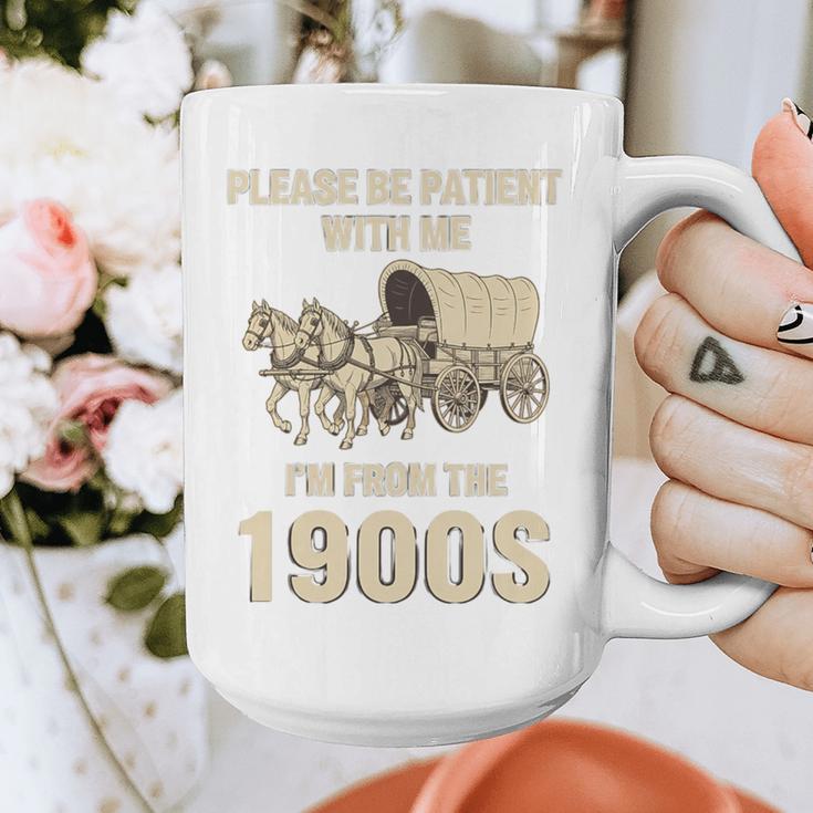 Country Please Be Patient With Me I'm From The 1900s Vintage Premium Tri-Blend Graphic Print Coffee Mug Country Please Be Patient With Me I'm From The 1900s Vintage Premium Tri-Blend Graphic Print Coffee Mug
