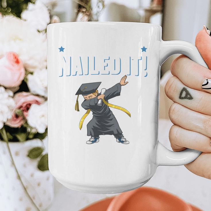 Dabbing Graduation Class Of 2025 Boy Kindergarten Nailed It Graphic Print Coffee Mug
