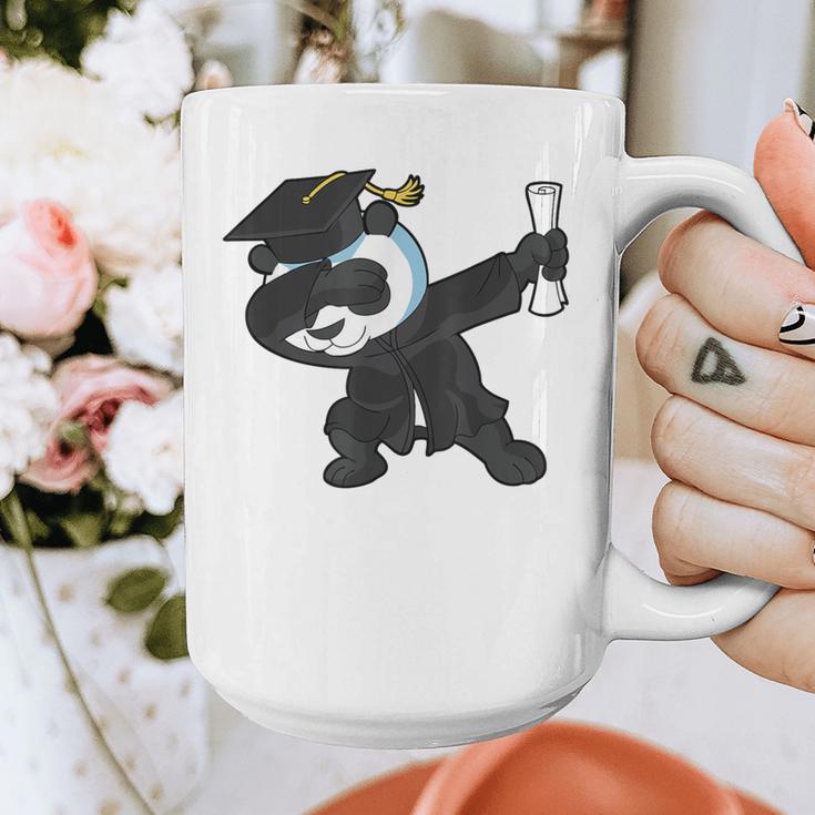 Dabbing Panda Bear Graduation Senior 2019 Shirt Graphic Print Coffee Mug