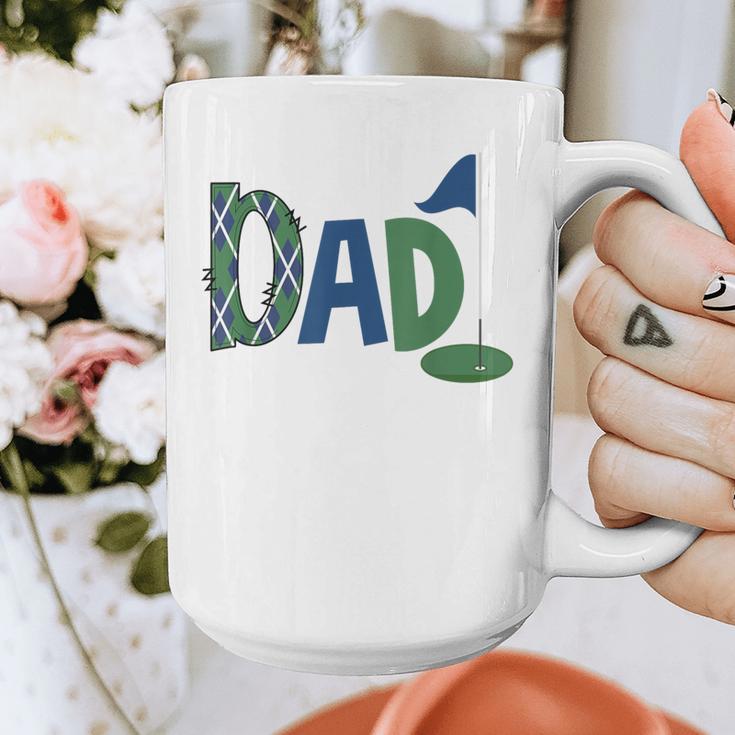 Dad Of The Birthday Boy Hole In One Golf Sport Matching Graphic Print Coffee Mug