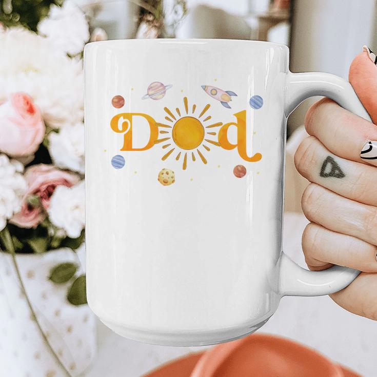 Dad Of The Birthday First Trip Around The Sun Bday Boy Graphic Print Coffee Mug