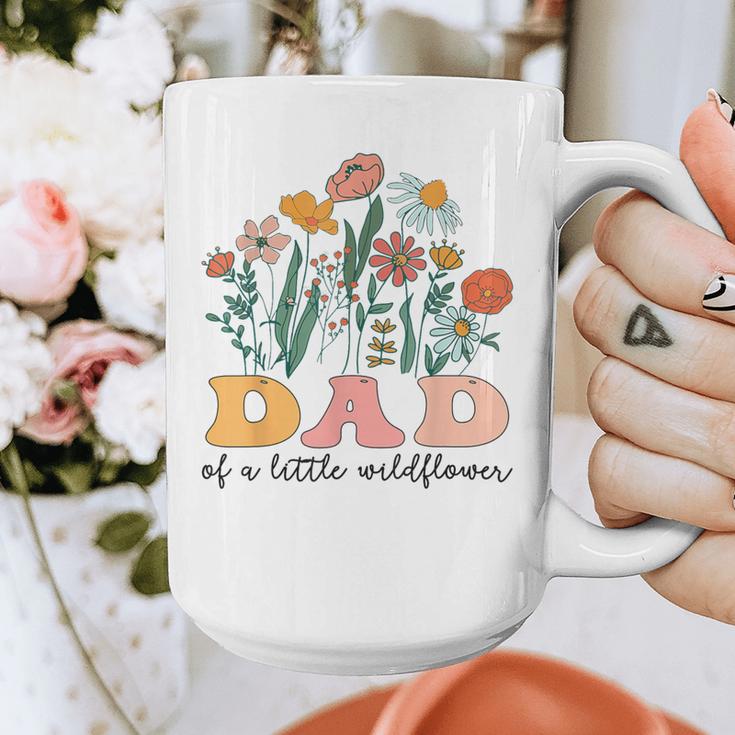 Dad Of The Little Wildflower Birthday Party Baby Shower Graphic Print Coffee Mug