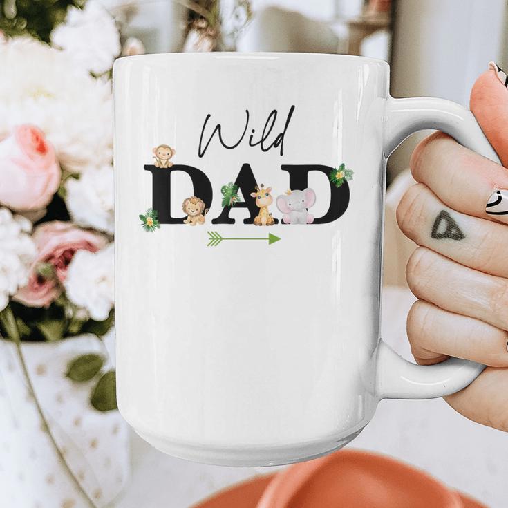 Dad Of The Wild One Zoo Birthday Safari Jungle Animal Graphic Print Coffee Mug Dad Of The Wild One Zoo Birthday Safari Jungle Animal Graphic Print Coffee Mug