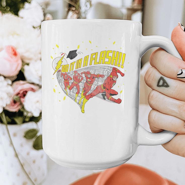 DC Comics The Flash Graduation Did It In A Flash Graphic Print Coffee Mug