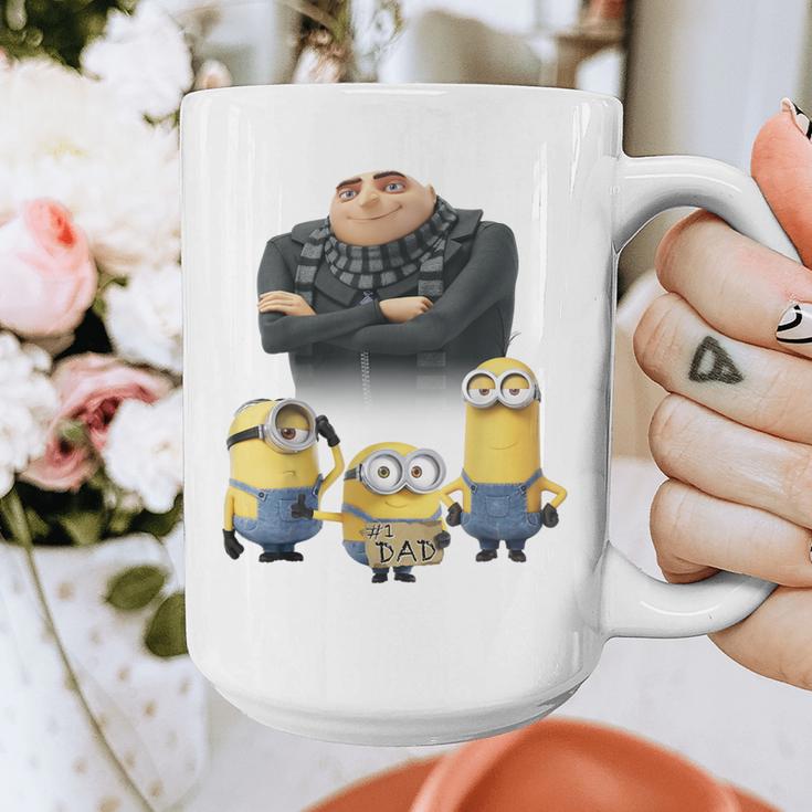 Despicable Me Minions Father's Day 1 Dad Cardboard Sign Graphic Print Coffee Mug