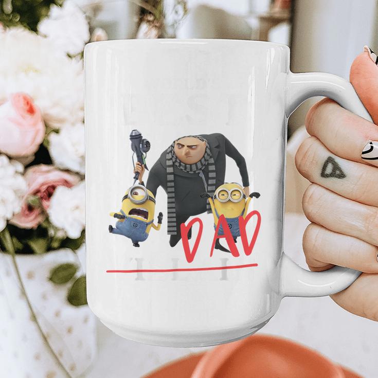 Despicable Me Minions Father's Day World's Best Dad Villain Graphic Print Coffee Mug