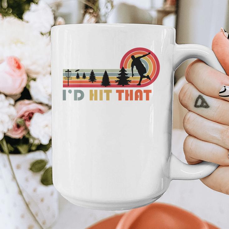 Disc Golf I'd Hit That Frisbee Golfer Retro Men Dad Graphic Print Coffee Mug Disc Golf I'd Hit That Frisbee Golfer Retro Men Dad Graphic Print Coffee Mug