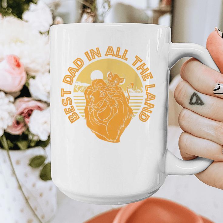 Disney The Lion King Father's Day Best Dad In All The Land Graphic Print Coffee Mug