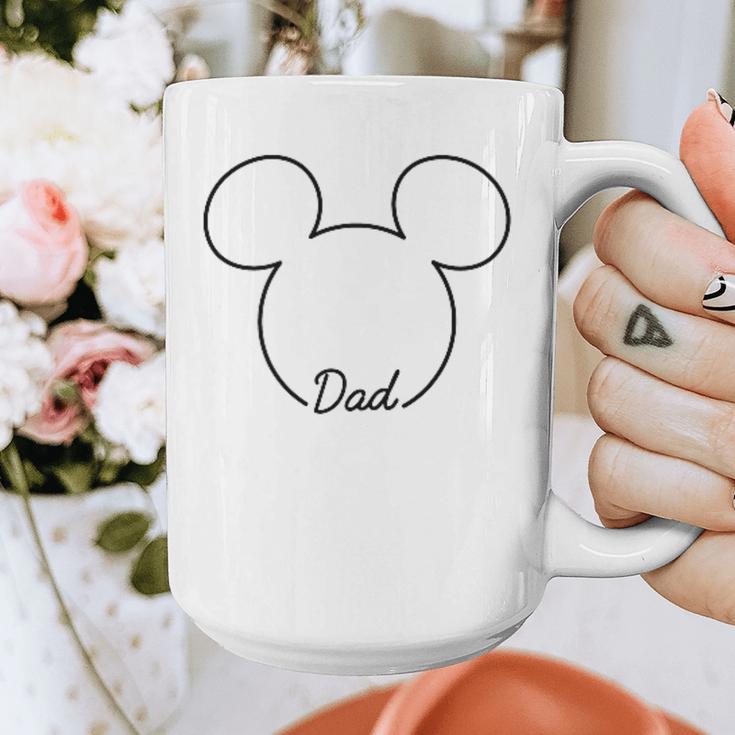 Disney Mickey And Friends Dad Mickey Art Line Pocket Logo Graphic Print Coffee Mug