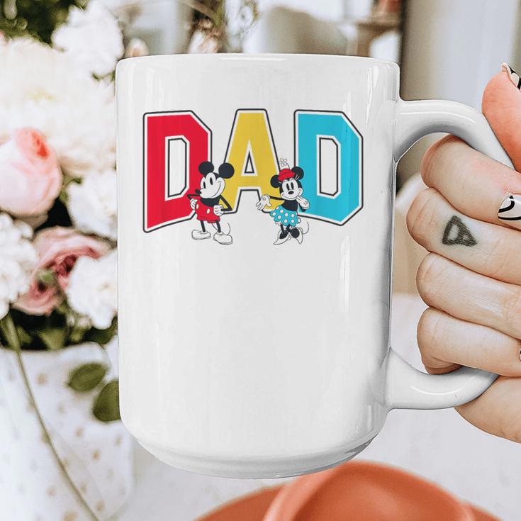 Disney Mickey And Friends Mickey Minnie Dad Collegiate Logo Graphic Print Coffee Mug Disney Mickey And Friends Mickey Minnie Dad Collegiate Logo Graphic Print Coffee Mug