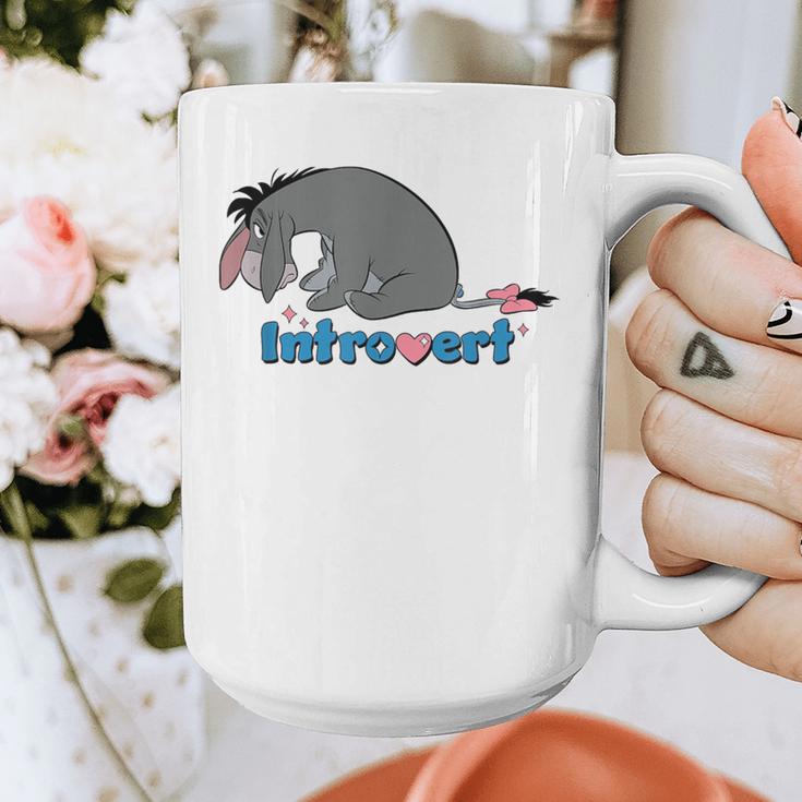 Disney Winnie The Pooh Introvert Eeyore Logo Graphic Print Coffee Mug Disney Winnie The Pooh Introvert Eeyore Logo Graphic Print Coffee Mug