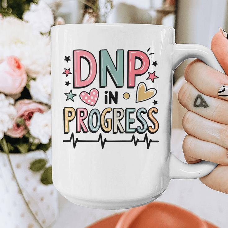 DNP In Progress Director Of Nursing Student Graduation Graphic Print Coffee Mug