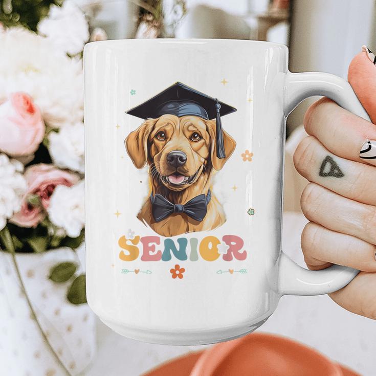 Dog Class Of 2024 Graduation Senior 2024 Men Women Girls Kids Graphic Print Coffee Mug
