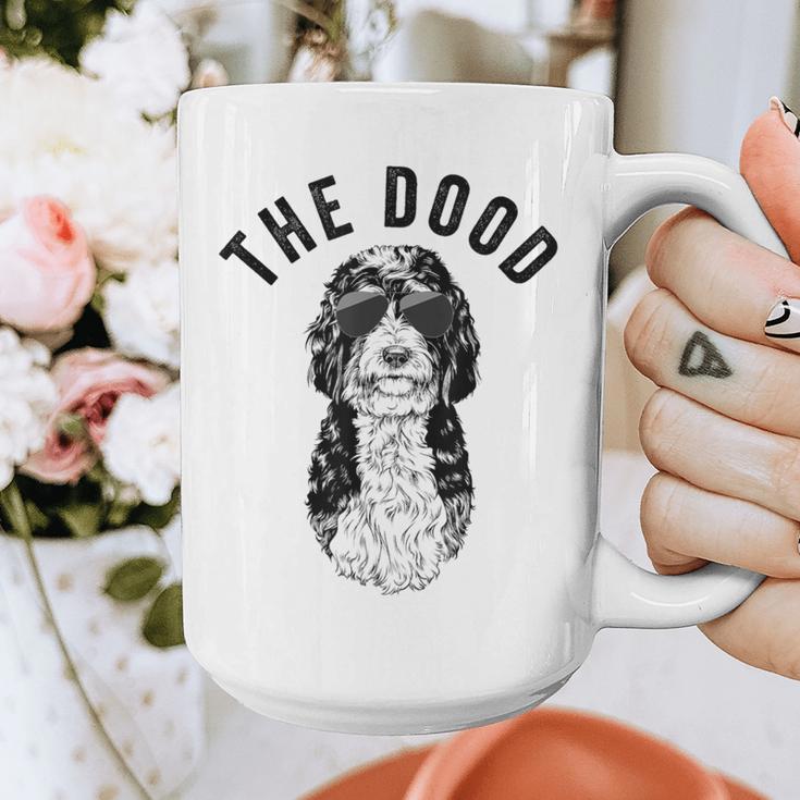 The Dood Bernedoodle Mom Doodle Dog Dad Graphic Print Coffee Mug