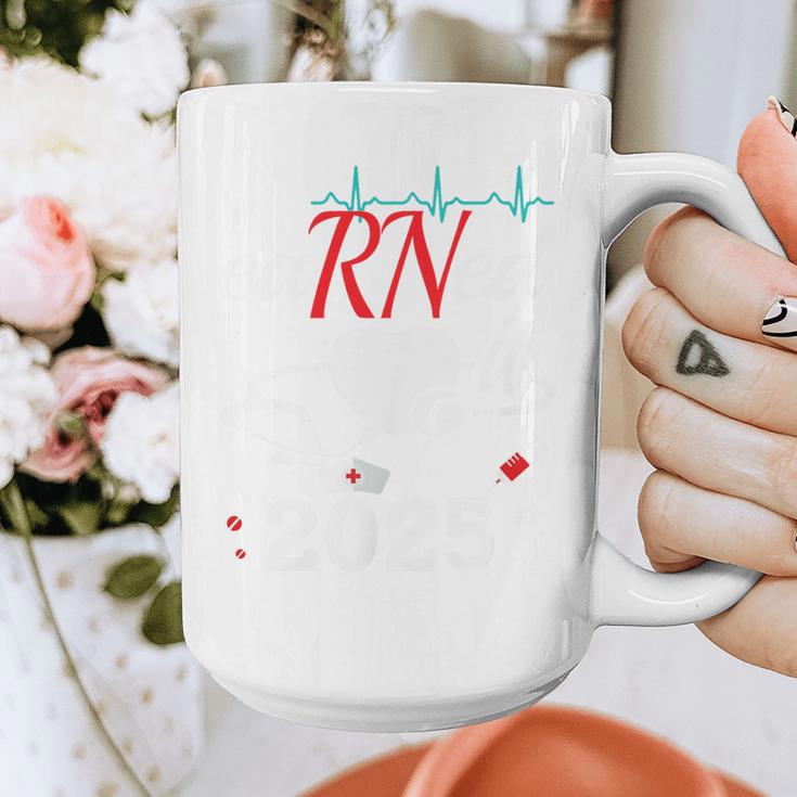 Earned It Nurse Graduation 2025 Nursing Grad Student RN LPN Graphic Print Coffee Mug