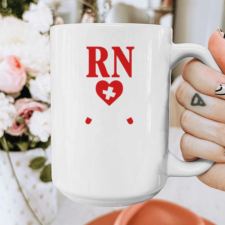 Earned It For Nurse Graduation Or RN LPN Nursing School Grad Graphic Print Coffee Mug
