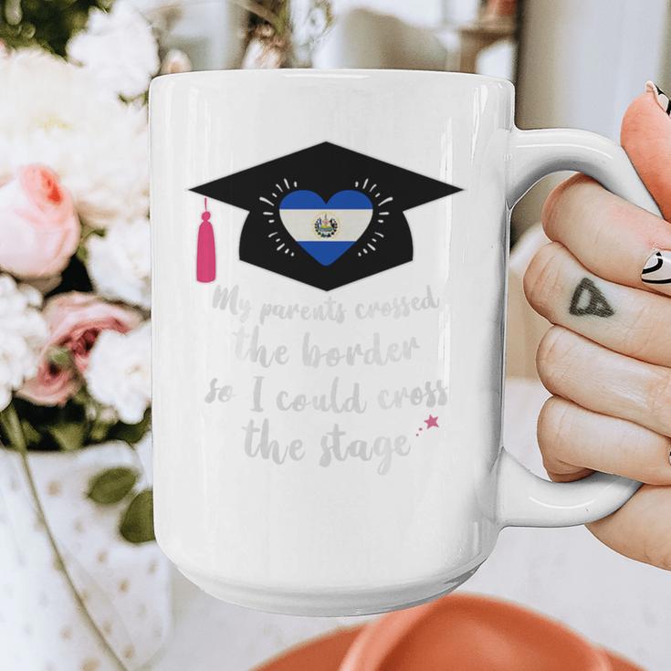El Salvador Pride Graduation 2019 Tshirt Premium Tri-Blend Graphic Print Coffee Mug