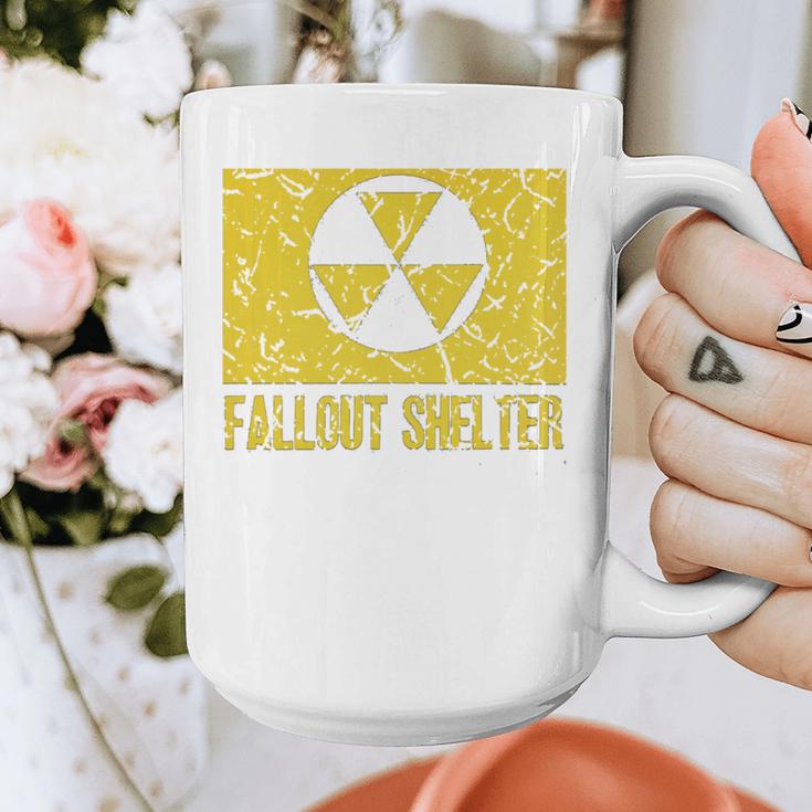 Fallout Shelter Nuclear War Radioactive Nostalgia T-Shirt Graphic Print Coffee Mug