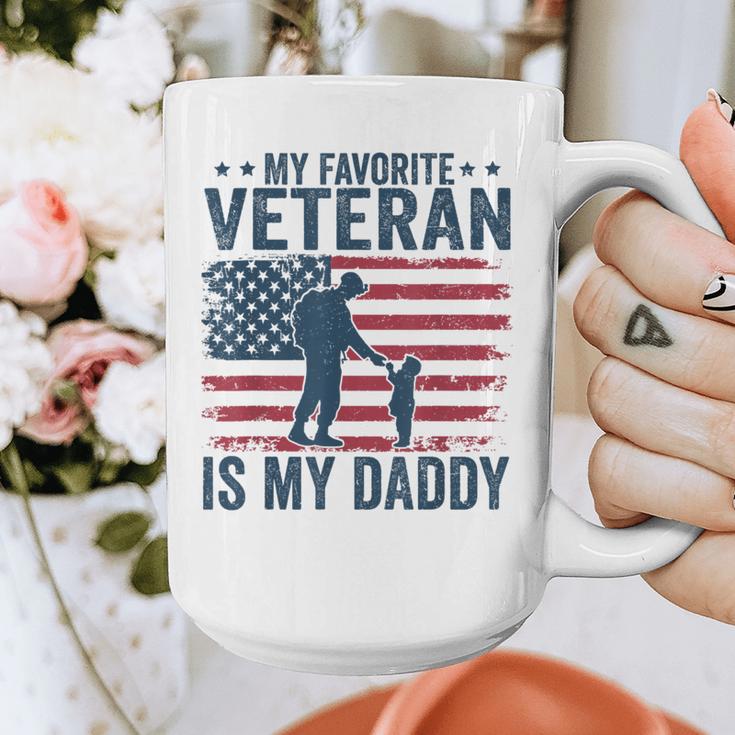 Father Veterans Day My Favorite Veteran Is My Daddy For Kids Graphic Print Coffee Mug