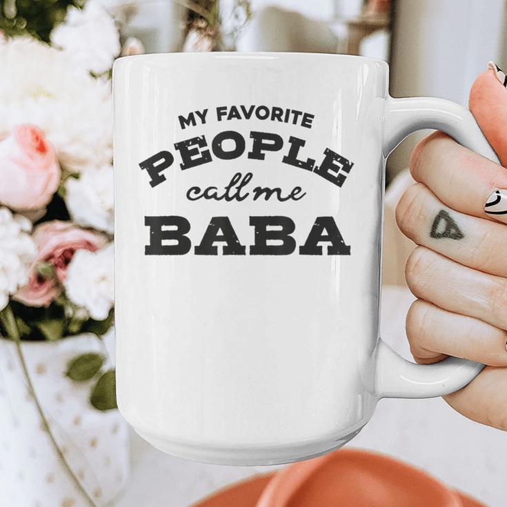 My Favorite People Call Me Baba And Cute Dad T-Shirt Graphic Print Coffee Mug