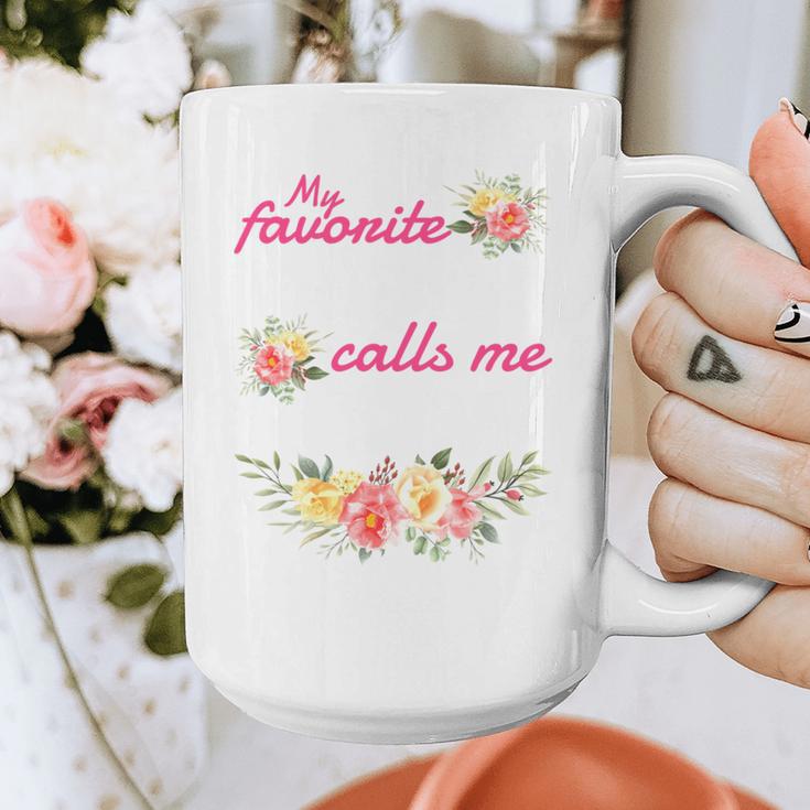 My Favorite Teacher Calls Me Mom Graduation Graphic Print Coffee Mug
