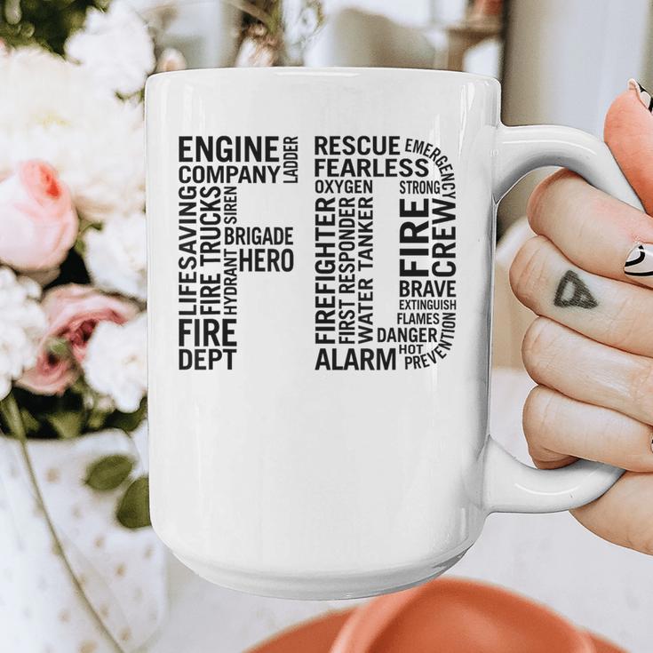 Fire Academy Graduation T-Shirt Firefighter Support Tee Graphic Print Coffee Mug