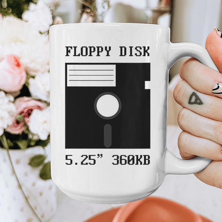 Floppy Disk Computer Nostalgia Fun PC Enthusiast History Graphic Print Coffee Mug