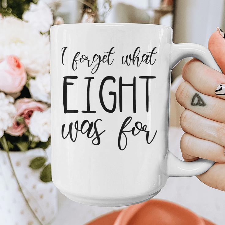 I Forget What 8 Was For Nostalgia Vintage Humor Graphic Print Coffee Mug