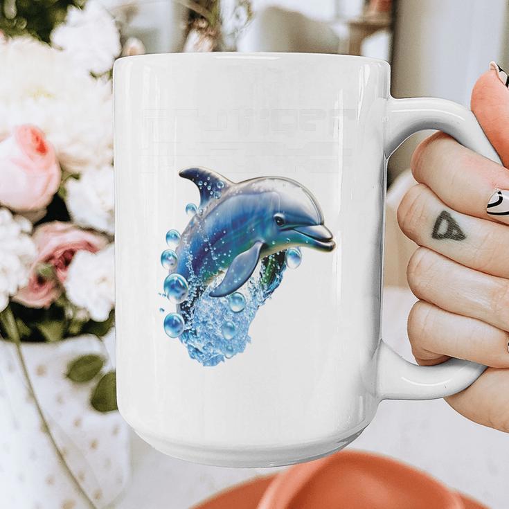 Frutiger Aero Splashy Dolphin Y2k Aesthetic Graphic Premium Graphic Print Coffee Mug