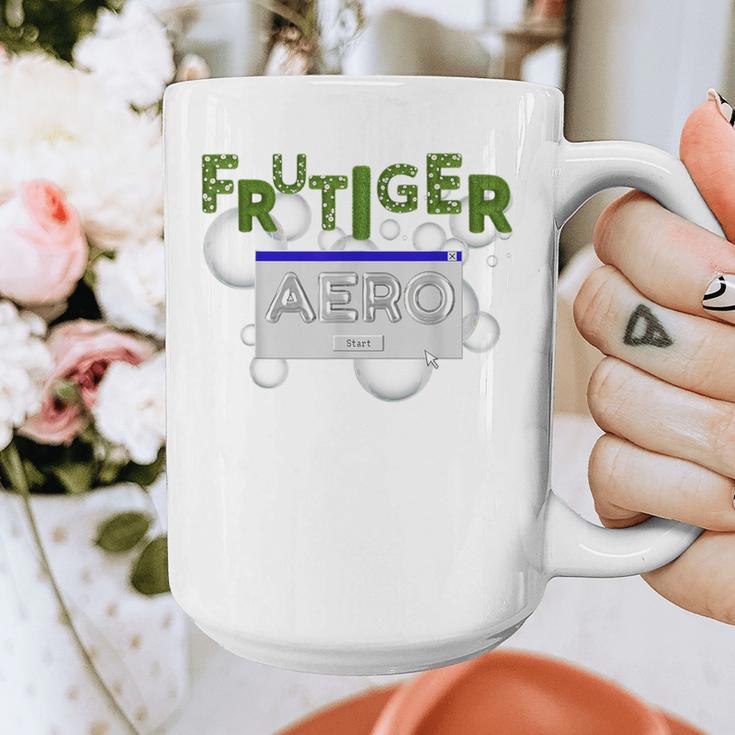 Frutiger Aero Y2K Fashion Trends Grass Fun Computers Graphic Print Coffee Mug