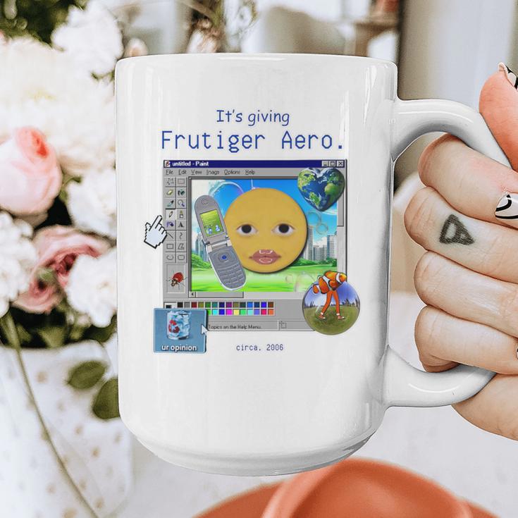 Frutiger Aero Y2K Meme Graphic 2000s Nostalgia Premium Graphic Print Coffee Mug Frutiger Aero Y2K Meme Graphic 2000s Nostalgia Premium Graphic Print Coffee Mug