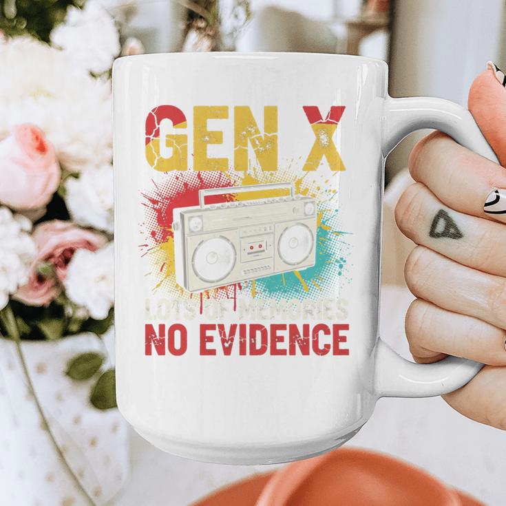 Gen X Lots Of Memories No Evidence Retro Nostalgia Humor Graphic Print Coffee Mug Gen X Lots Of Memories No Evidence Retro Nostalgia Humor Graphic Print Coffee Mug