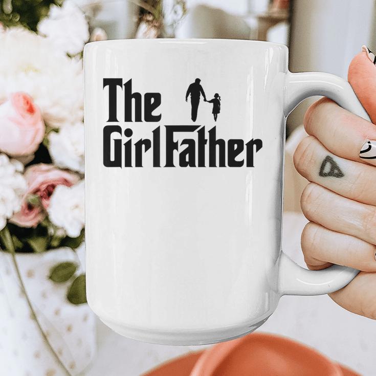 The Girl Father Dad Of Girls Daddy Daughter Graphic Print Coffee Mug