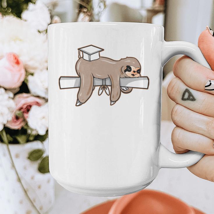 Graduation 2022 PhD Sloth Bachelor Master School Doctor Graphic Print Coffee Mug