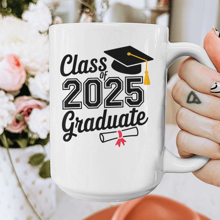 Graduation 2025 Senior 2025 Class Of 2025 Graduate Graphic Print Coffee Mug