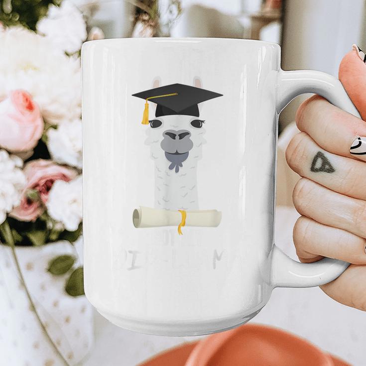 Graduation For Him & Her Got My Dip-Llama Graphic Print Coffee Mug