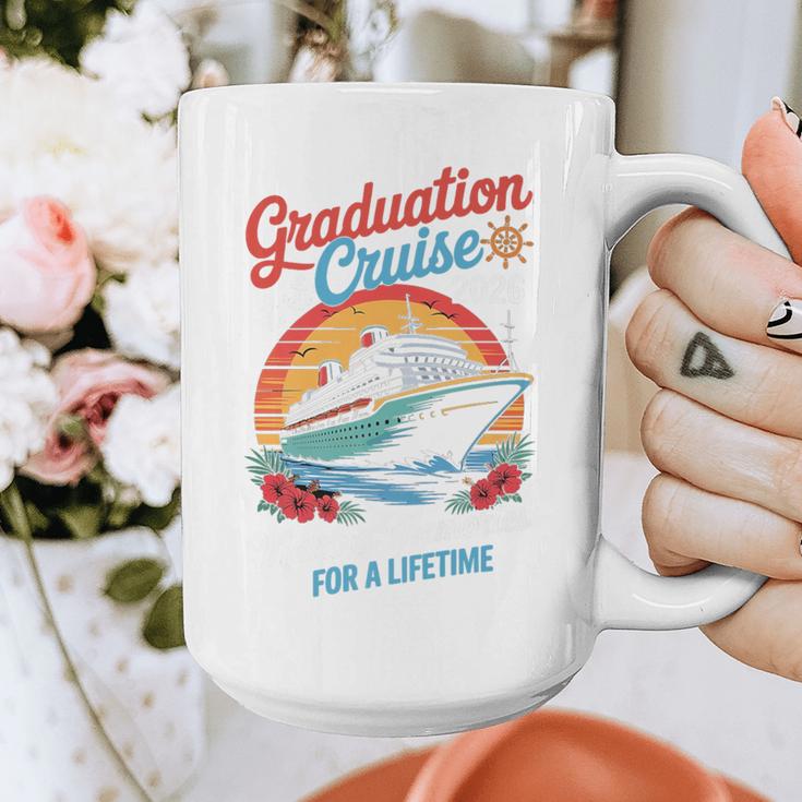 Graduation Cruise Trip Class Of 2026 Senior Summer Vacation Premium Graphic Print Coffee Mug
